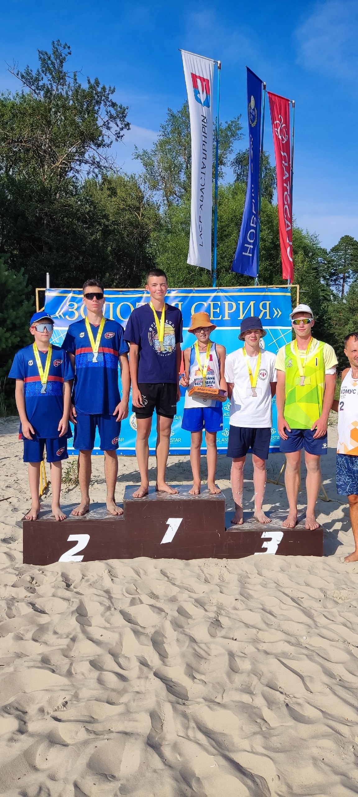 19 июля в Гусь-Хрустальном прошёл турнир по пляжно...