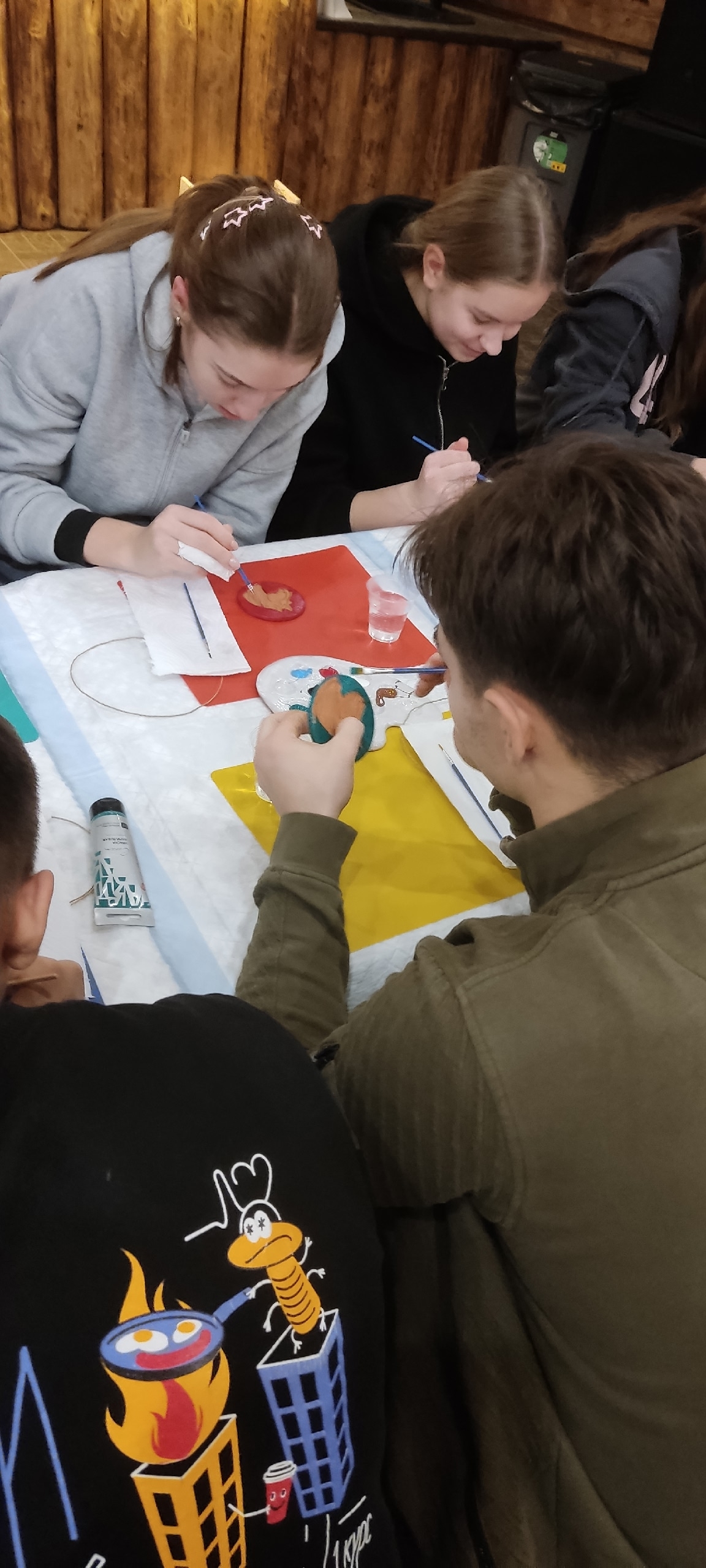 Рождественский вечер 2026! 
Мы расписывали лошадок...